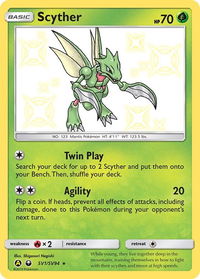 Scyther - Hidden Fates: Shiny Vault (HIF:SV) #SV1/SV94 - Holo Rare Pokémon Trading Card