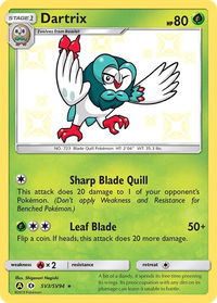 Dartrix - Hidden Fates: Shiny Vault (HIF:SV) #SV3/SV94 - Holo Rare Pokémon Trading Card