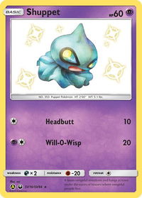 Shuppet - Hidden Fates: Shiny Vault (HIF:SV) #SV16/SV94 - Holo Rare Pokémon Trading Card