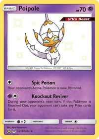Poipole - Hidden Fates: Shiny Vault (HIF:SV) #SV19/SV94 - Holo Rare Pokémon Trading Card