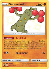 Sudowoodo - Hidden Fates: Shiny Vault (HIF:SV) #SV20/SV94 - Holo Rare Pokémon Trading Card