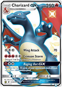 Charizard GX - Hidden Fates: Shiny Vault (HIF:SV) #SV49/SV94 - Holo Rare Pokémon Trading Card