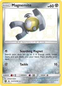 Magnemite - Hidden Fates: Shiny Vault (HIF:SV) #SV27/SV94 - Holo Rare Pokémon Trading Card