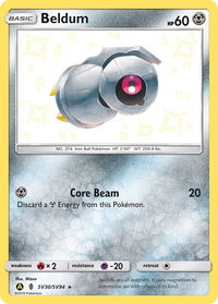 Beldum - Hidden Fates: Shiny Vault (HIF:SV) #SV30/SV94 - Holo Rare Pokémon Trading Card