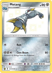 Metang - Hidden Fates: Shiny Vault (HIF:SV) #SV31/SV94 - Holo Rare Pokémon Trading Card