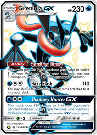Greninja GX - Hidden Fates: Shiny Vault (HIF:SV) #SV56/SV94 - Holo Rare Pokémon Trading Card