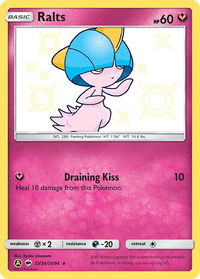 Ralts - Hidden Fates: Shiny Vault (HIF:SV) #SV34/SV94 - Holo Rare Pokémon Trading Card