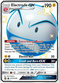 Electrode GX - Hidden Fates: Shiny Vault (HIF:SV) #SV57/SV94 - Holo Rare Pokémon Trading Card