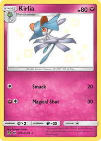Kirlia - Hidden Fates: Shiny Vault (HIF:SV) #SV35/SV94 - Holo Rare Pokémon Trading Card