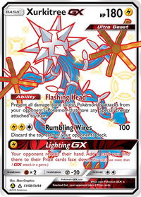 Xurkitree GX - Hidden Fates: Shiny Vault (HIF:SV) #SV58/SV94 - Holo Rare Pokémon Trading Card