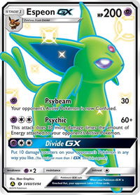 Espeon GX - Hidden Fates: Shiny Vault (HIF:SV) #SV60/SV94 - Holo Rare Pokémon Trading Card