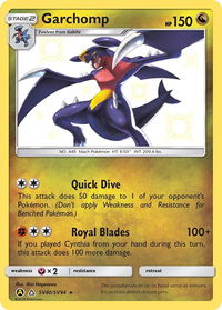 Garchomp - Hidden Fates: Shiny Vault (HIF:SV) #SV40/SV94 - Holo Rare Pokémon Trading Card