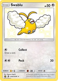 Swablu - Hidden Fates: Shiny Vault (HIF:SV) #SV42/SV94 - Holo Rare Pokémon Trading Card