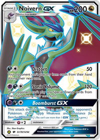 Noivern GX - Hidden Fates: Shiny Vault (HIF:SV) #SV78/SV94 - Holo Rare Pokémon Trading Card