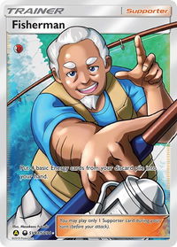 Fisherman - Hidden Fates: Shiny Vault (HIF:SV) #SV83/SV94 - Holo Rare Pokémon Trading Card