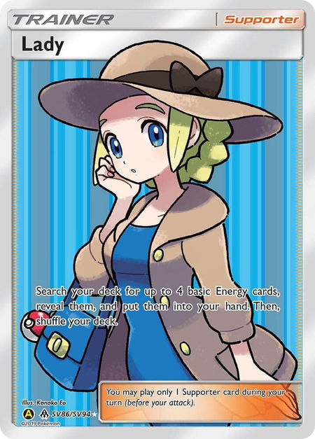Lady - Hidden Fates: Shiny Vault Pokémon trading card