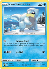 Alolan Sandshrew - 19a/145 - Alternate Art Promos (PR) #019a/145 - Rare Pokémon Trading Card