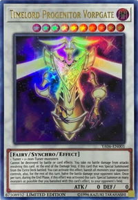 Timelord Progenitor Vorpgate - Yu-Gi-Oh! ARC-V Promo Cards (YA01) #YA06-EN001 - Ultra Rare YuGiOh Trading Card