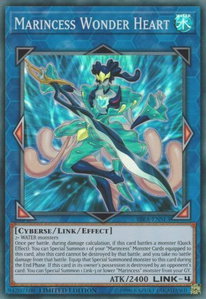 Marincess Wonder Heart - Rising Rampage (RIRA) #RIRA-ENSE3 - Super Rare YuGiOh Trading Card