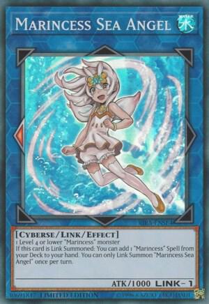 Marincess Sea Angel trading card from Rising Rampage Marincess Sea Angel - Rising Rampage YuGiOh trading card