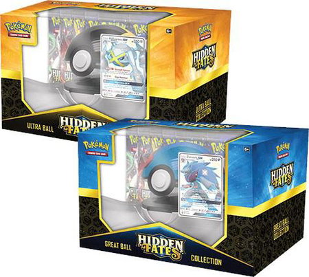 Hidden Fates Poke Ball Collection [Set of 2] - Hidden Fates Pokémon trading card