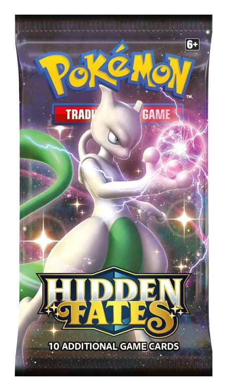 Hidden Fates Booster Pack - Hidden Fates Pokémon trading card