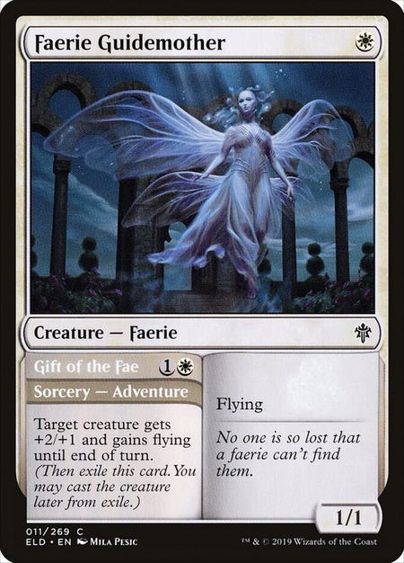 Faerie Guidemother - Throne of Eldraine Magic: The Gathering trading card