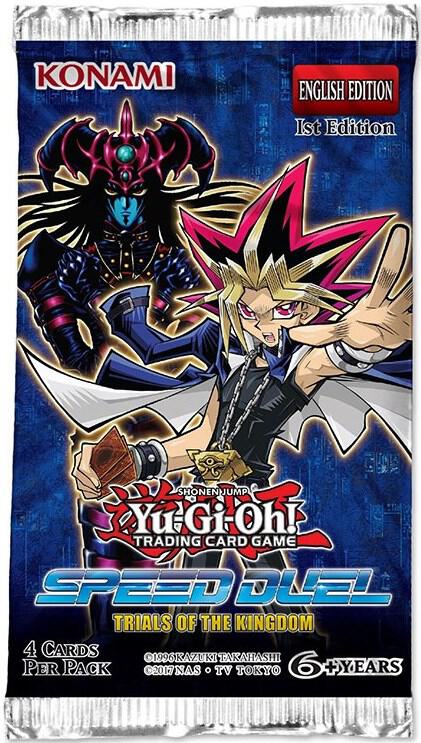 Speed Duel: Trials of the Kingdom Booster Pack trading card from Speed Duel: Trials of the Kingdom Speed Duel: Trials of the Kingdom Booster Pack - Speed Duel: Trials of the Kingdom YuGiOh trading card