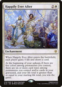 Happily Ever After - Throne of Eldraine (ELD) #16 - Rare Magic: The Gathering Trading Card