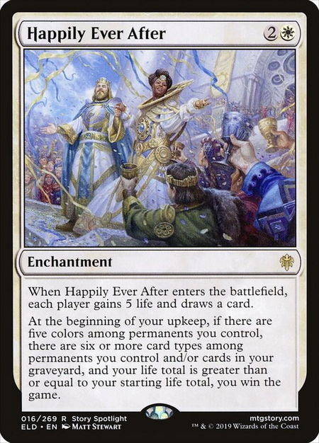 Happily Ever After - Throne of Eldraine Magic: The Gathering trading card