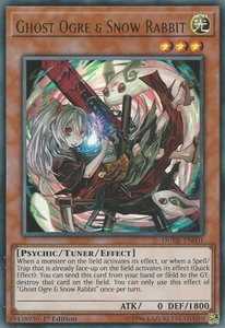Ghost Ogre & Snow Rabbit - Duel Devastator (DUDE) #DUDE-EN001 - Ultra Rare YuGiOh Trading Card