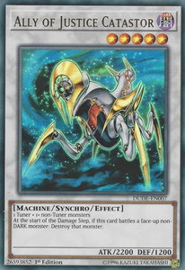 Ally of Justice Catastor - Duel Devastator (DUDE) #DUDE-EN007 - Ultra Rare YuGiOh Trading Card