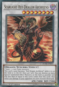 Scarlight Red Dragon Archfiend - Duel Devastator (DUDE) #DUDE-EN013 - Ultra Rare YuGiOh Trading Card
