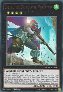 Castel, the Skyblaster Musketeer - Duel Devastator (DUDE) #DUDE-EN018 - Ultra Rare YuGiOh Trading Card