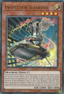 Inspector Boarder - Duel Devastator (DUDE) #DUDE-EN031 - Ultra Rare YuGiOh Trading Card