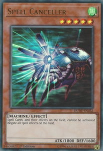 Spell Canceller - Duel Devastator (DUDE) #DUDE-EN032 - Ultra Rare YuGiOh Trading Card