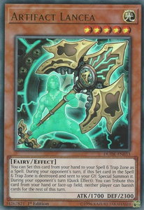 Artifact Lancea - Duel Devastator (DUDE) #DUDE-EN033 - Ultra Rare YuGiOh Trading Card