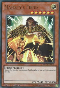 Majesty's Fiend - Duel Devastator (DUDE) #DUDE-EN035 - Ultra Rare YuGiOh Trading Card