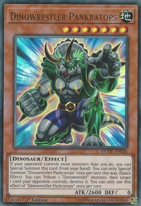 Dinowrestler Pankratops - Duel Devastator (DUDE) #DUDE-EN036 - Ultra Rare YuGiOh Trading Card