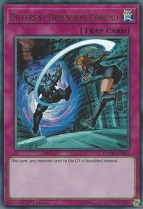 Different Dimension Ground - Duel Devastator (DUDE) #DUDE-EN045 - Ultra Rare YuGiOh Trading Card