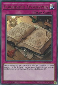 Forbidden Apocrypha - Duel Devastator (DUDE) #DUDE-EN047 - Ultra Rare YuGiOh Trading Card