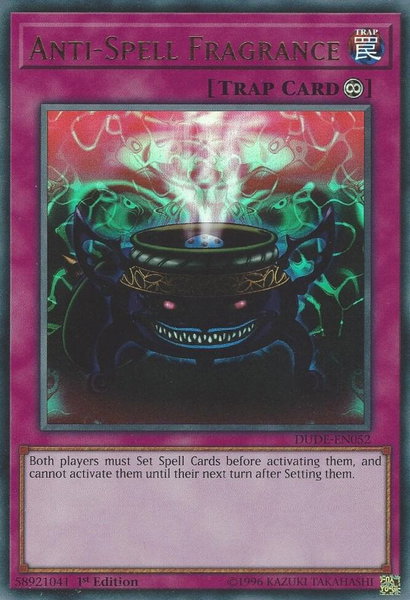 Anti-Spell Fragrance - Duel Devastator YuGiOh trading card