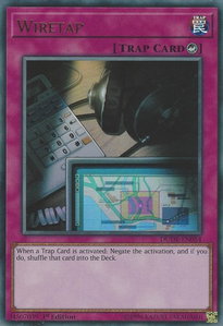 Wiretap - Duel Devastator (DUDE) #DUDE-EN054 - Ultra Rare YuGiOh Trading Card