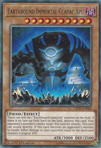 Earthbound Immortal Ccapac Apu - Legendary Duelists: Immortal Destiny (LED5) #LED5-EN000 - Rare YuGiOh Trading Card