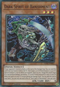 Dark Spirit of Banishment - Legendary Duelists: Immortal Destiny (LED5) #LED5-EN002 - Super Rare YuGiOh Trading Card