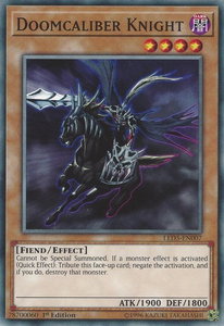 Doomcaliber Knight - Legendary Duelists: Immortal Destiny (LED5) #LED5-EN007 - Common / Short Print YuGiOh Trading Card
