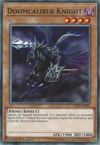 Doomcaliber Knight - Legendary Duelists: Immortal Destiny (LED5) #LED5-EN007 - Common / Short Print YuGiOh Trading Card