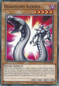 Diabound Kernel - Legendary Duelists: Immortal Destiny (LED5) #LED5-EN008 - Common / Short Print YuGiOh Trading Card
