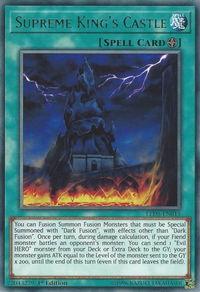 Supreme King's Castle - Legendary Duelists: Immortal Destiny (LED5) #LED5-EN015 - Rare YuGiOh Trading Card