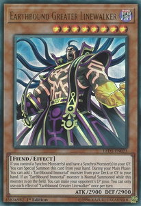 Earthbound Greater Linewalker - Legendary Duelists: Immortal Destiny (LED5) #LED5-EN023 - Ultra Rare YuGiOh Trading Card